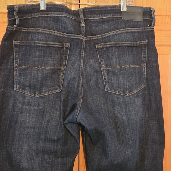 Lucky Brand Mens Jeans 38x34 181 Relaxed Straight Fit Dark Wash - Picture 7 of 10